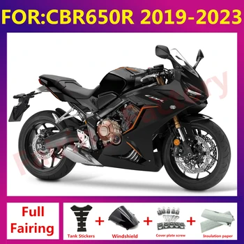 Нов ABS мотоциклет обтекател комплект годни За CBR650R 650R CBR650 2019 2020 2021 2022 2023 Пълна каросерия Обтекатели ZXMT комплект матово черно